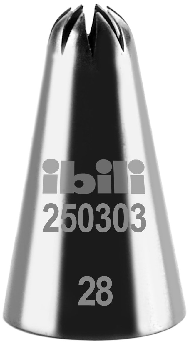 BICO PASTELEIRO ESTRELA Ø3MM ALT.33MM IN